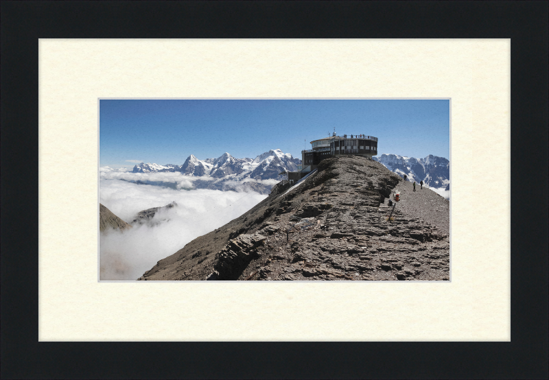 Schilthorn with Bernese Alps - Great Pictures Framed