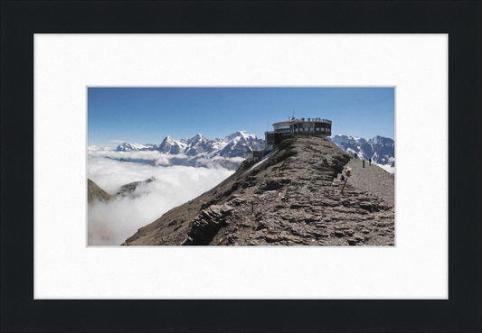 Schilthorn with Bernese Alps - Great Pictures Framed