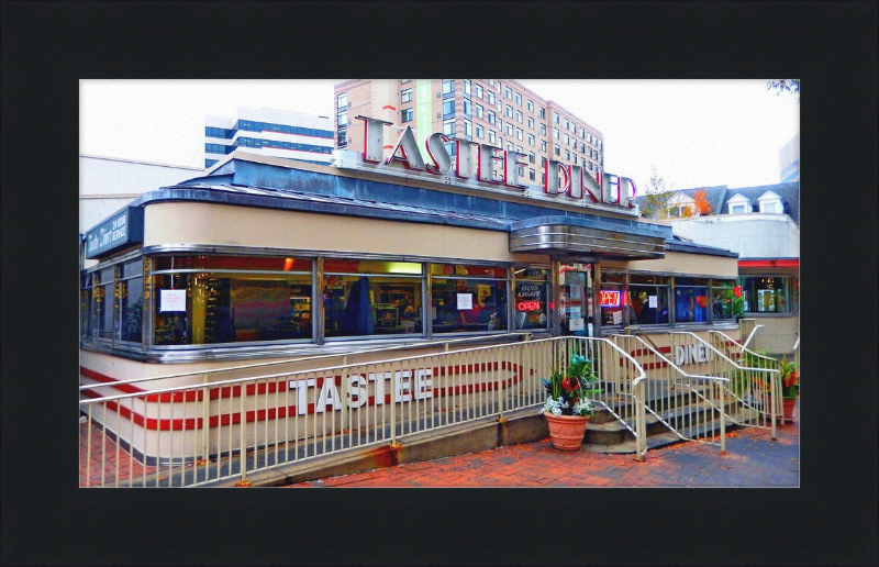 Tastee Diner - Great Pictures Framed