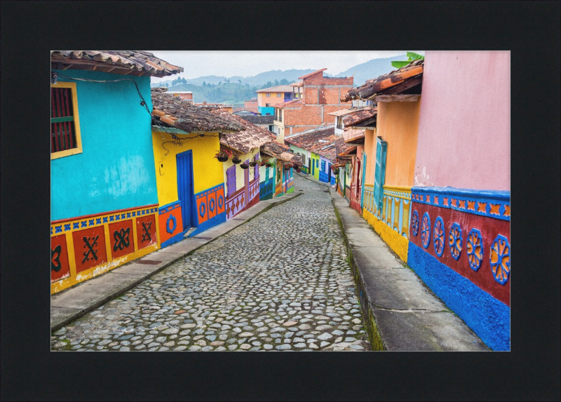 A Street in Colombia - Great Pictures Framed