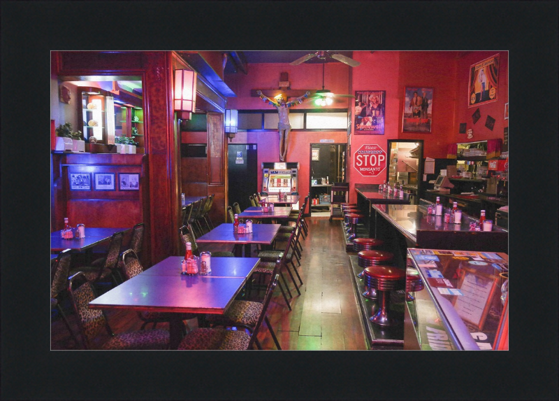 Roxy Diner - Great Pictures Framed