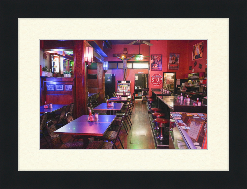 Roxy Diner - Great Pictures Framed