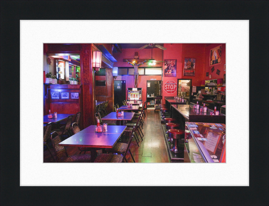 Roxy Diner - Great Pictures Framed