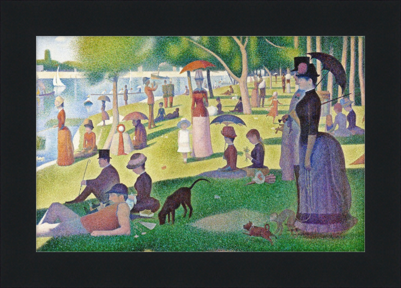 A Sunday Afternoon on the Island of La Grande Jatte - Great Pictures Framed