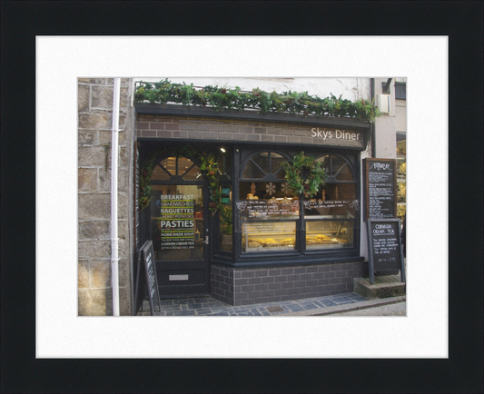 Skys Diner, Fore Street, St Ives, Cornwall - Great Pictures Framed