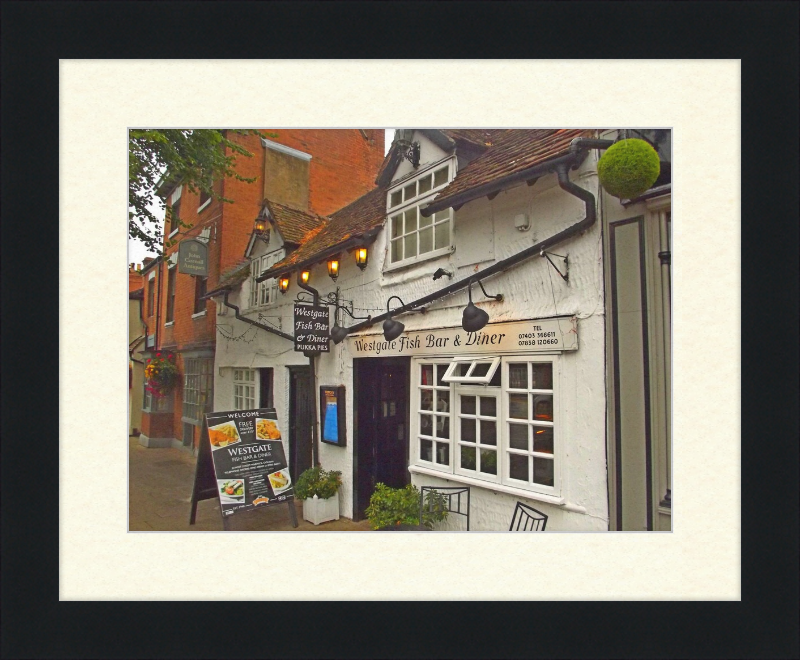 Westgate Fish Bar & Diner - Great Pictures Framed