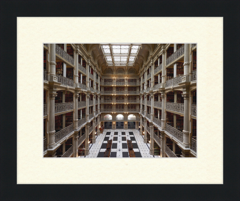 Peabody Institute Library - Great Pictures Framed