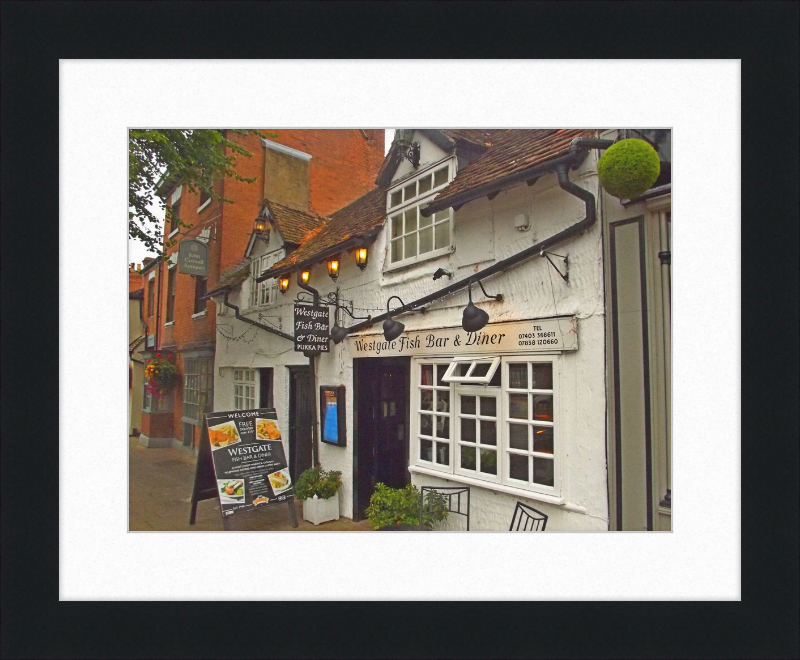 Westgate Fish Bar & Diner - Great Pictures Framed