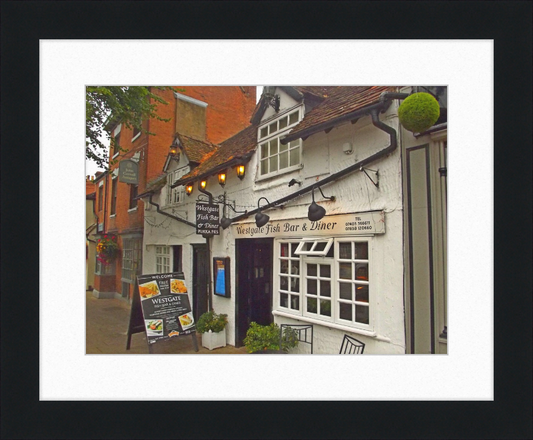Westgate Fish Bar & Diner - Great Pictures Framed