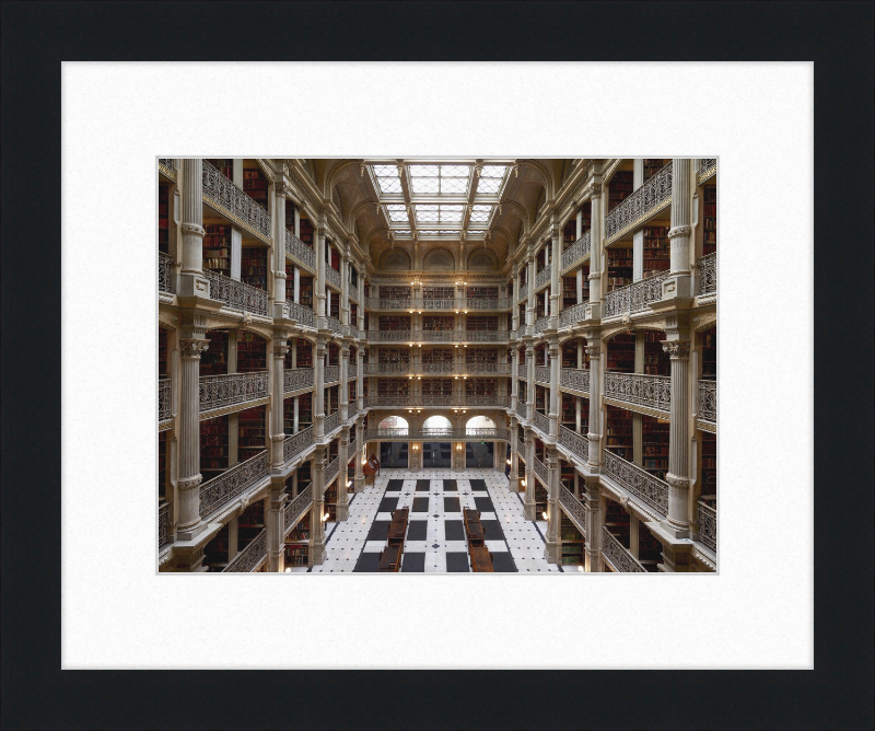 Peabody Institute Library - Great Pictures Framed