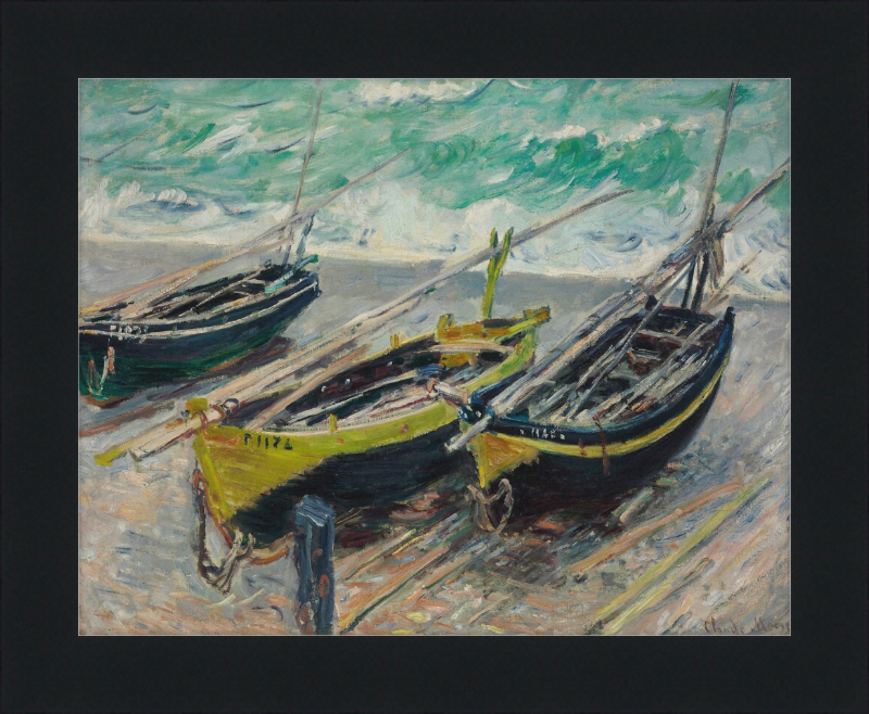 Three Fishing Boats - Great Pictures Framed