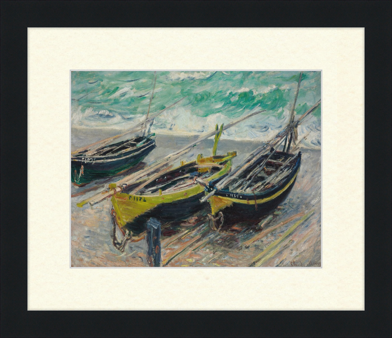 Three Fishing Boats - Great Pictures Framed