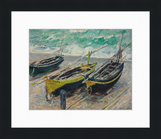 Three Fishing Boats - Great Pictures Framed