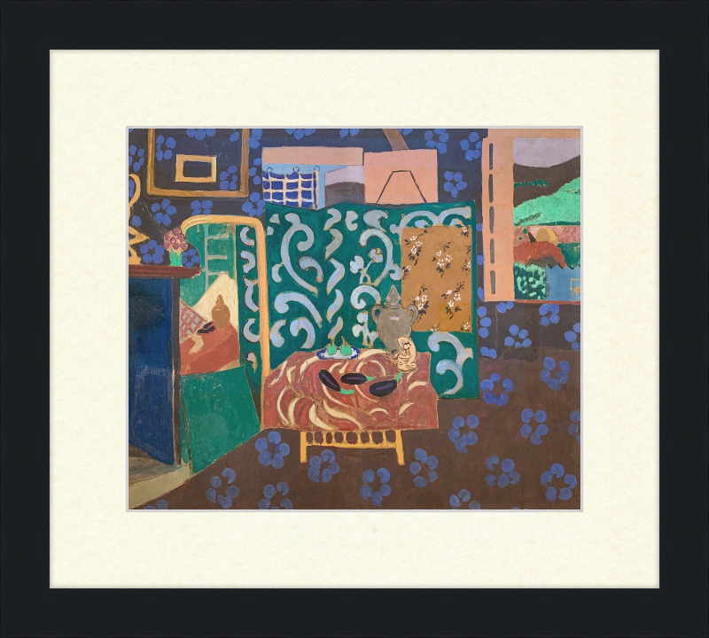 Interior with Aubergines - Great Pictures Framed