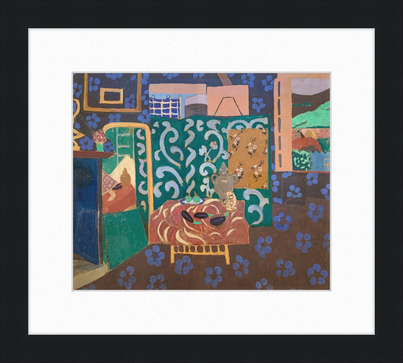 Interior with Aubergines - Great Pictures Framed