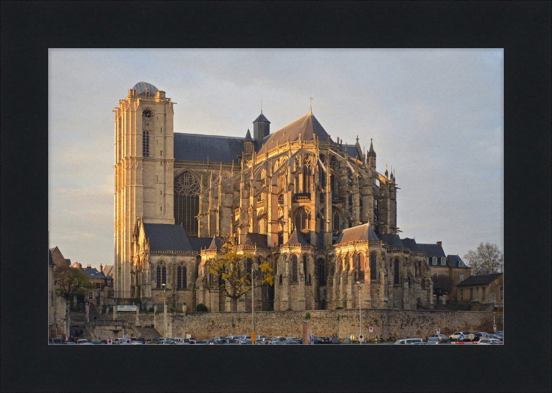 The Cathédrale Saint-Julien in Le Mans, France - Great Pictures Framed