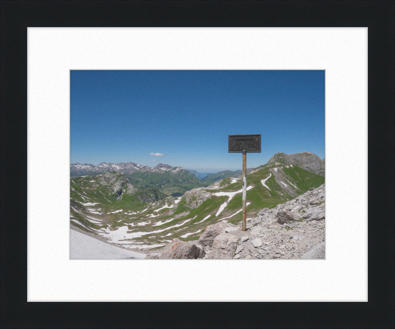 Lech - Rauher-Kopf-Scharte - Great Pictures Framed