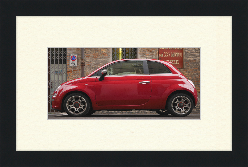 Fiat 500 in Emilia-Romagna - Great Pictures Framed