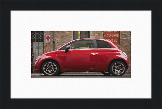 Fiat 500 in Emilia-Romagna - Great Pictures Framed