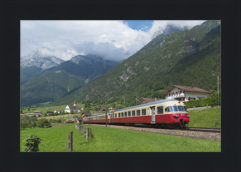 SBB RAe TEE II Silenen - Erstfeld - Great Pictures Framed