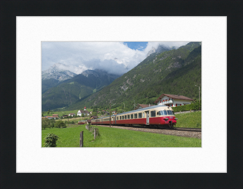 SBB RAe TEE II Silenen - Erstfeld - Great Pictures Framed