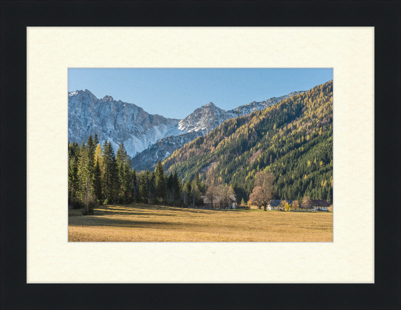Ferlach Bodental Bodenbauer with Vertatscha - Great Pictures Framed