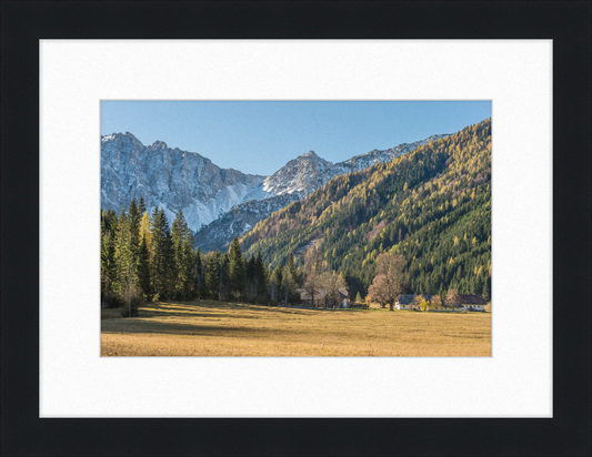 Ferlach Bodental Bodenbauer with Vertatscha - Great Pictures Framed