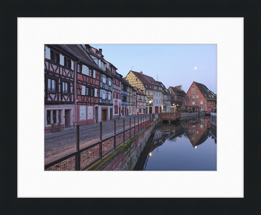 Petite Venise Depuis Le Pont de la Rue Des Écoles (Colmar) - Great Pictures Framed