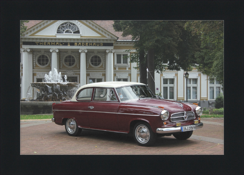 A Borgward Isabella - Great Pictures Framed