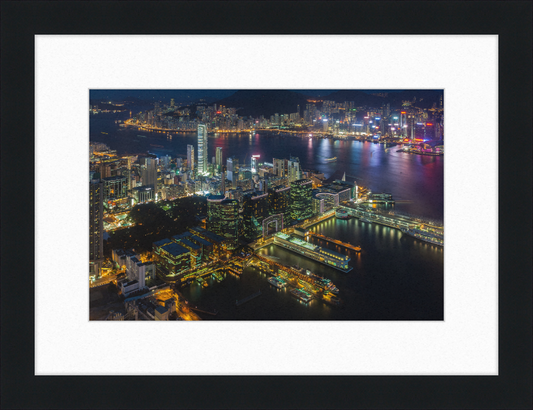 View of Victoria Harbor - Great Pictures Framed