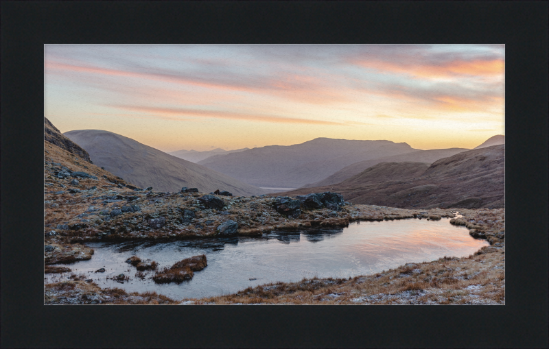 A Small Loch in the Scottish Highlands - Great Pictures Framed