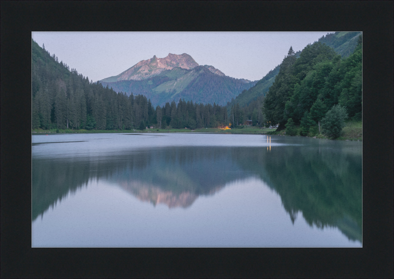 The Lac de Montriond - Great Pictures Framed