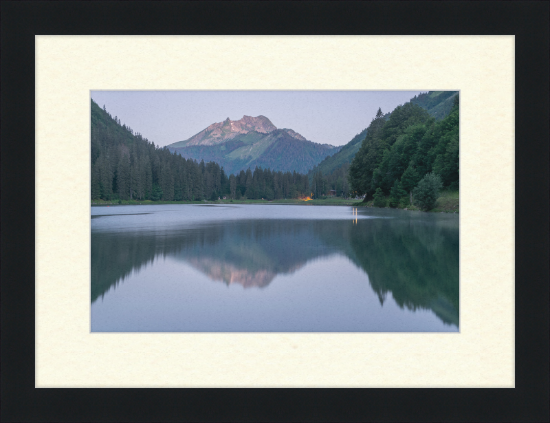The Lac de Montriond - Great Pictures Framed