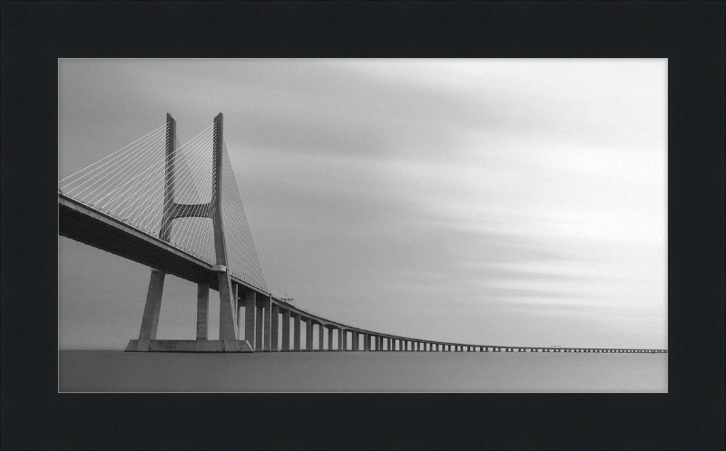 Vasco da Gama Bridge - Great Pictures Framed