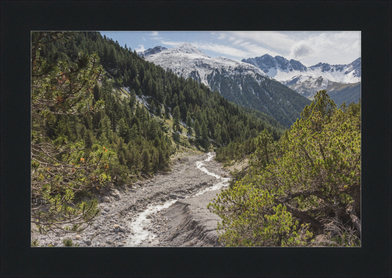 Bergtocht van S-charl naar Alp Sesvenna - Great Pictures Framed