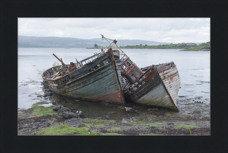 Salen - Rotting Hulks - Great Pictures Framed