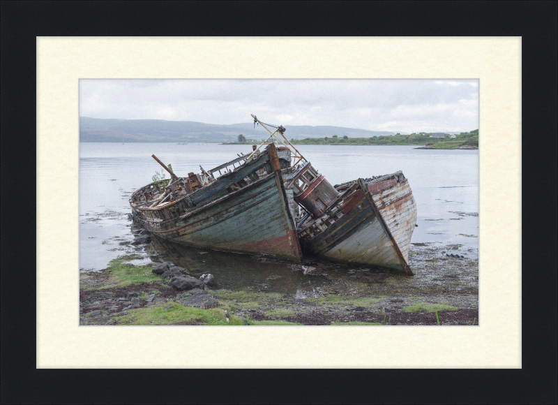 Salen - Rotting Hulks - Great Pictures Framed