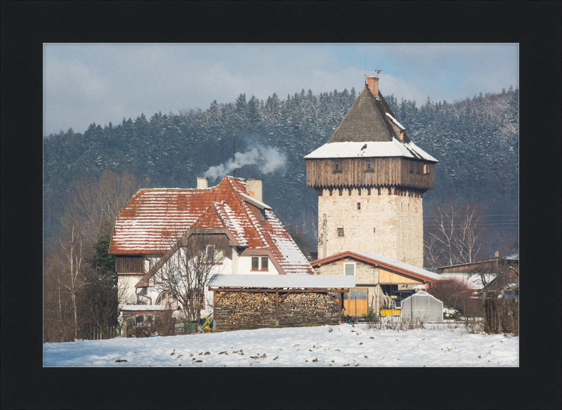 Residential Tower in  Żelaźnie - Great Pictures Framed