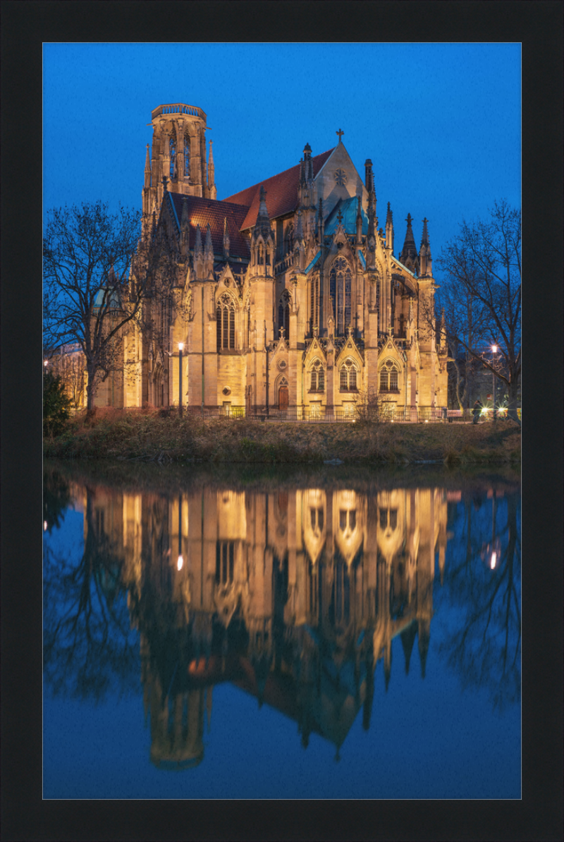St. John's Church in Stuttgart - Great Pictures Framed
