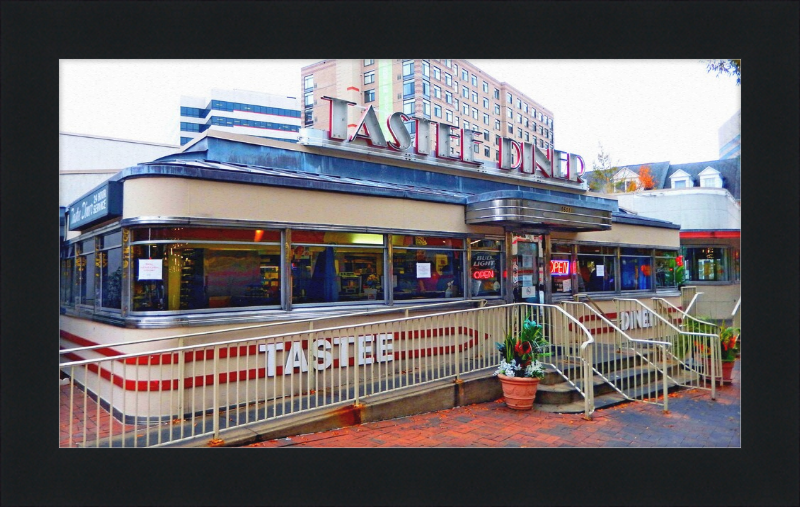 Tastee Diner - Great Pictures Framed