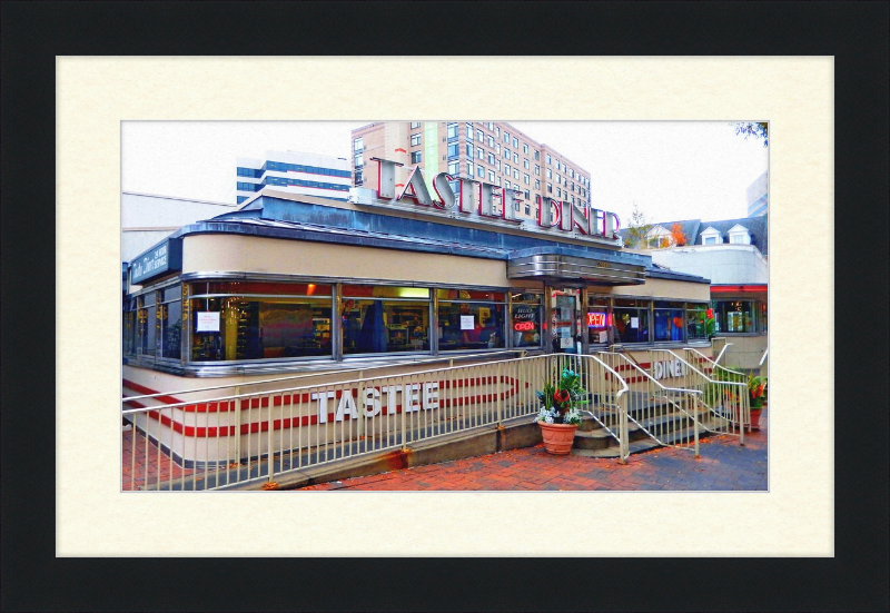 Tastee Diner - Great Pictures Framed