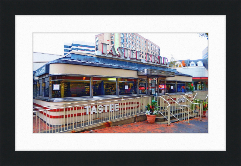 Tastee Diner - Great Pictures Framed