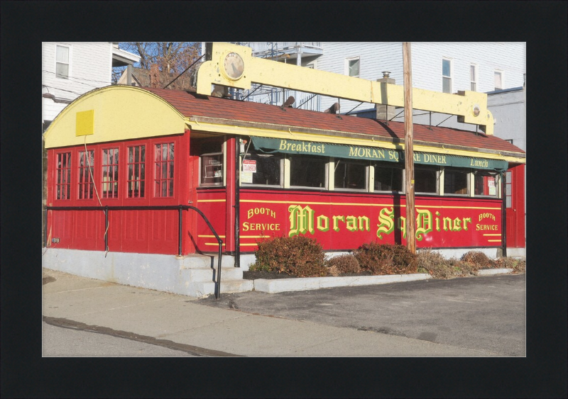 Moran Square Diner - Fitchburg MA - Great Pictures Framed