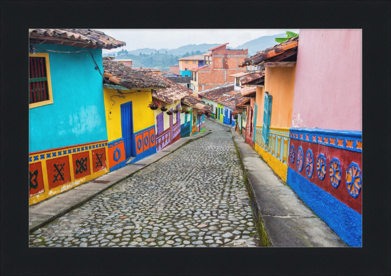 A Street in Colombia - Great Pictures Framed