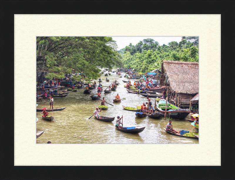 Floating Guava Market - Great Pictures Framed