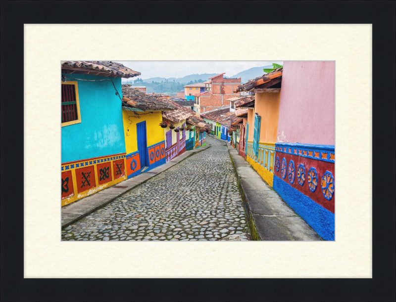 A Street in Colombia - Great Pictures Framed