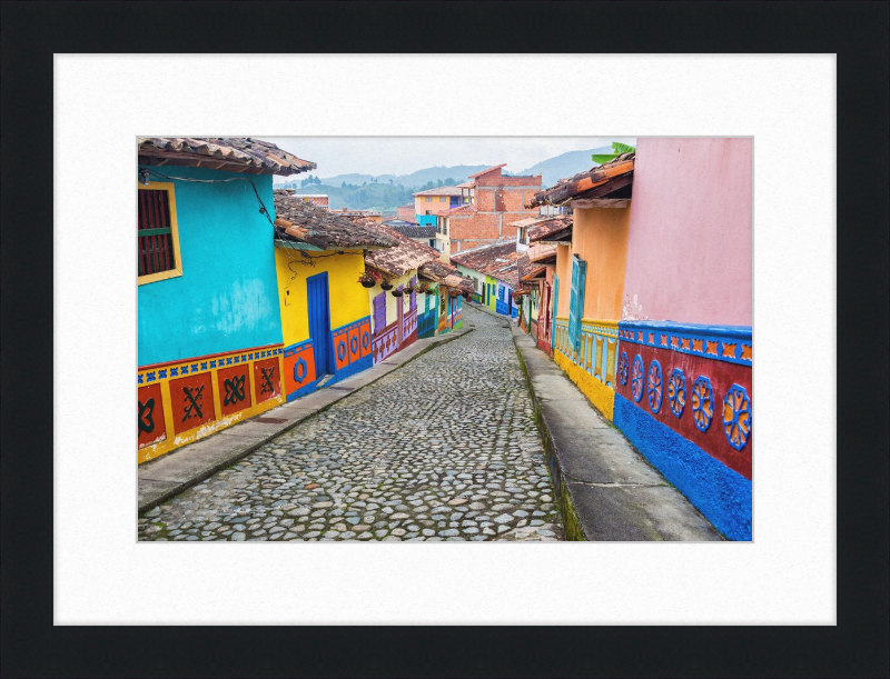A Street in Colombia - Great Pictures Framed