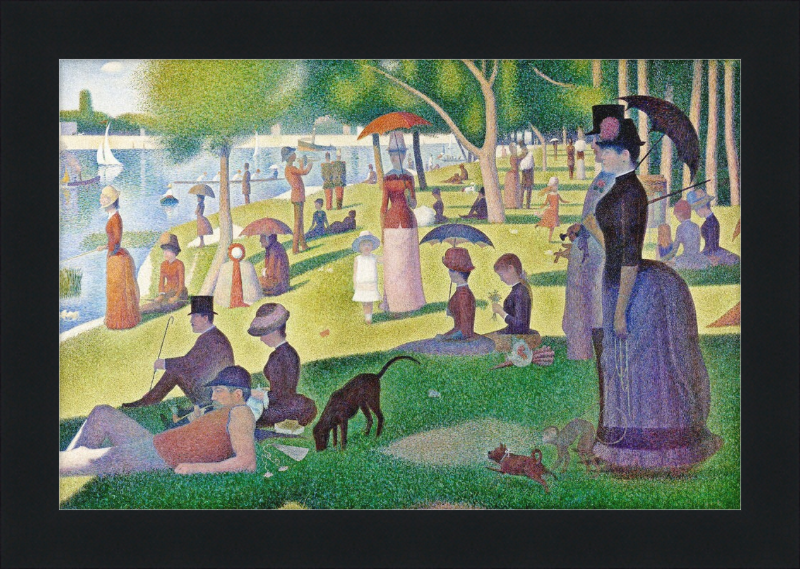 A Sunday Afternoon on the Island of La Grande Jatte - Great Pictures Framed