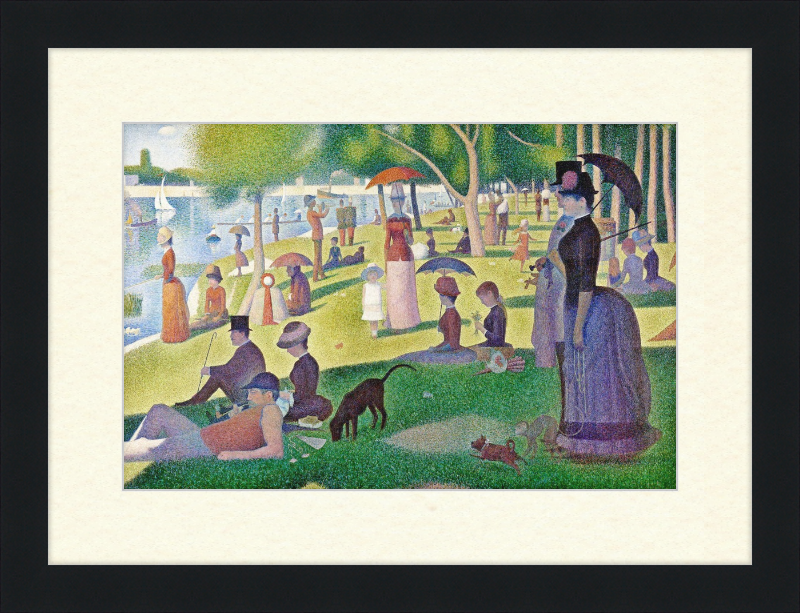 A Sunday Afternoon on the Island of La Grande Jatte - Great Pictures Framed