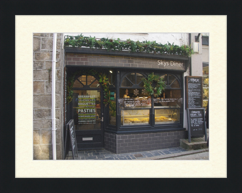 Skys Diner, Fore Street, St Ives, Cornwall - Great Pictures Framed